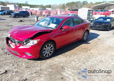 2016 Mazda Mazda6 I Sport from USA, damaged, VIN JM1GJ1U51G1433063